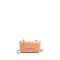 CHANEL MINI RECTANGULAR FLAP BAG PATENT PINK SHW