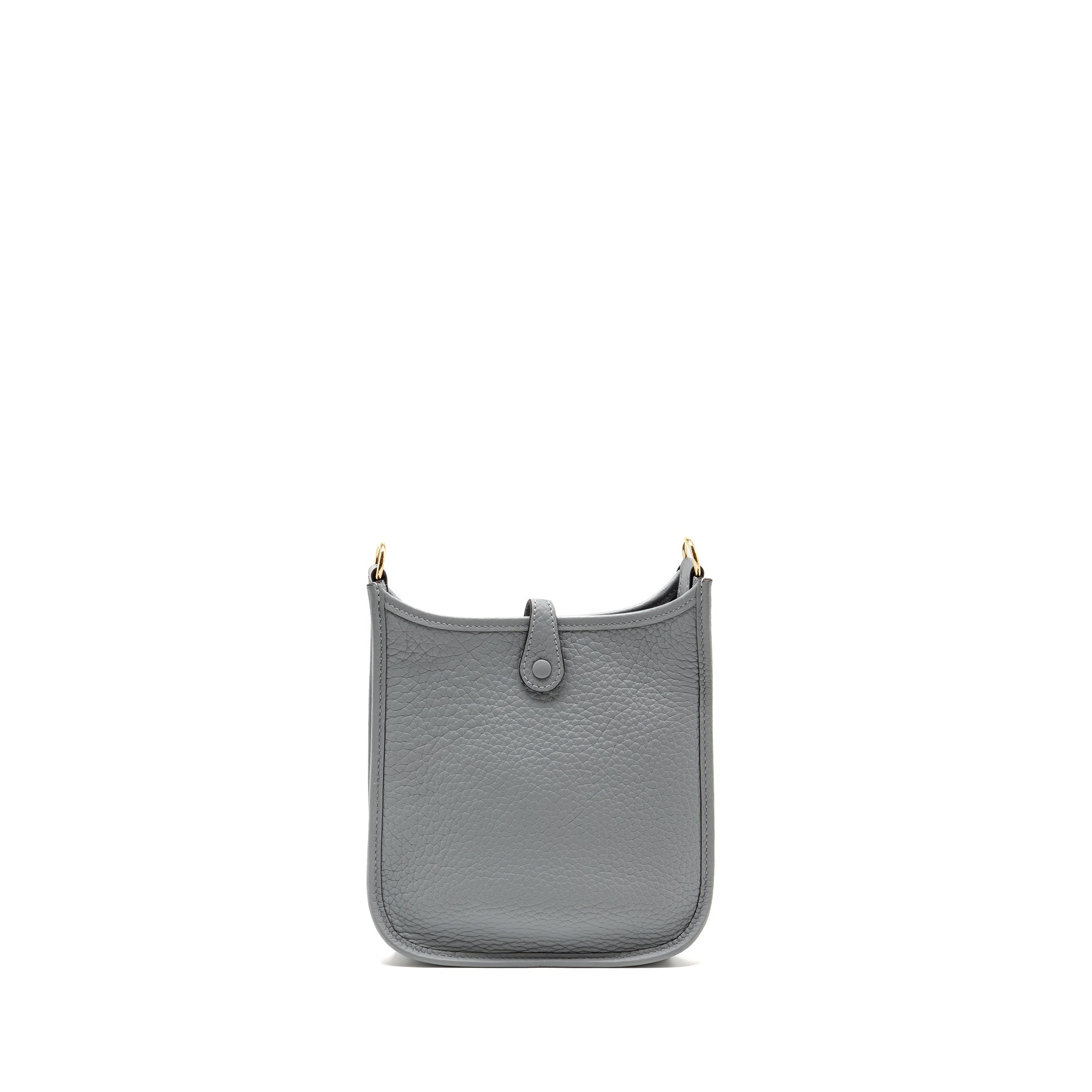 HERMES MINI EVELYNE CLEMENCE GRIS PANTIN LGHW