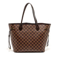 LOUIS VUITTON NEVERFULL MM DAMIER EBENE CANVAS GHW