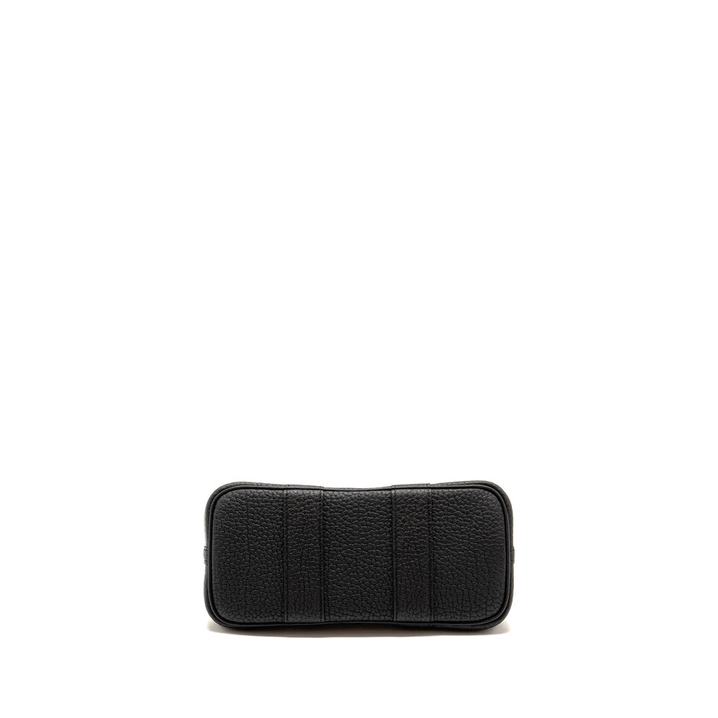 HERMES GARDEN PARTY 23 CANVAS/NEGONDA ECRU-BLACK/BLACK SHW