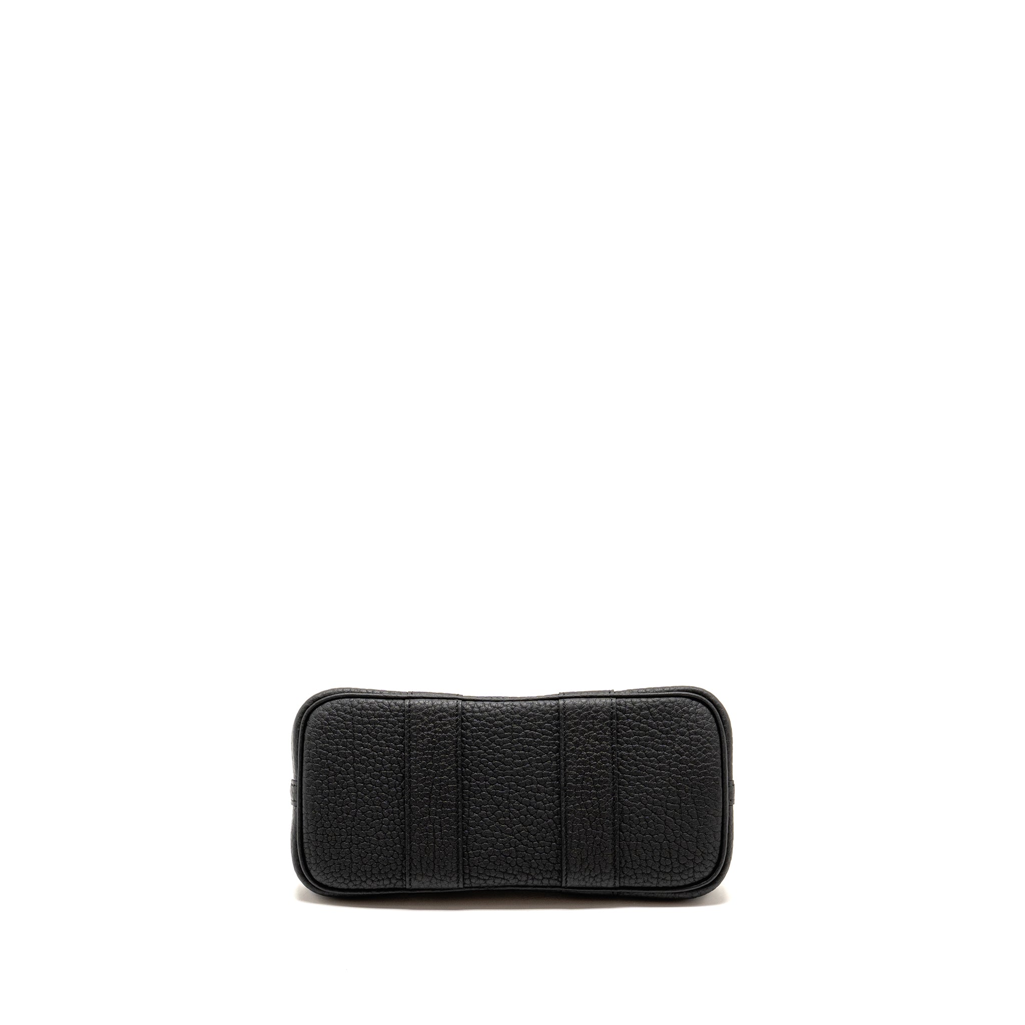HERMES GARDEN PARTY 23 CANVAS/NEGONDA ECRU-BLACK/BLACK SHW