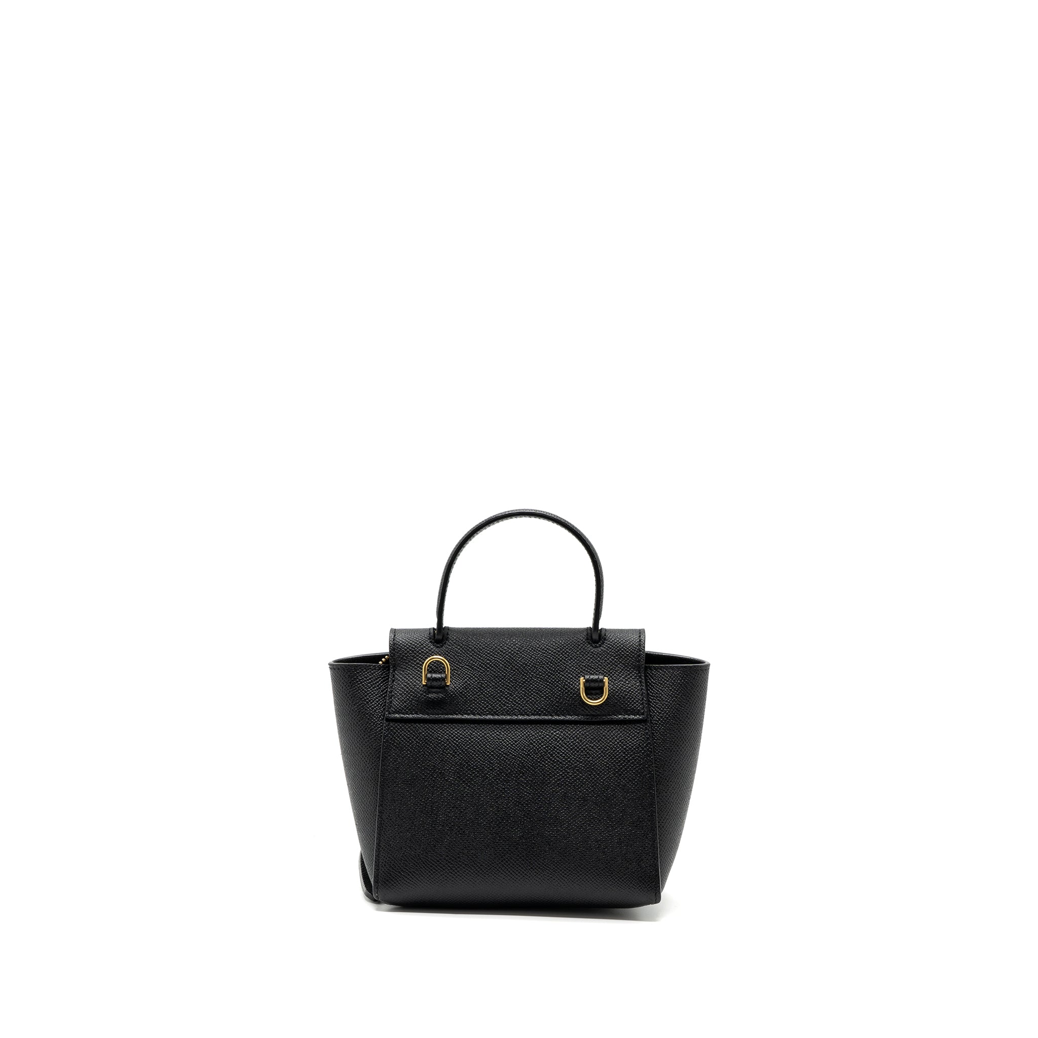 CELINE PICO BELT BAG CALFSKIN BLACK GHW