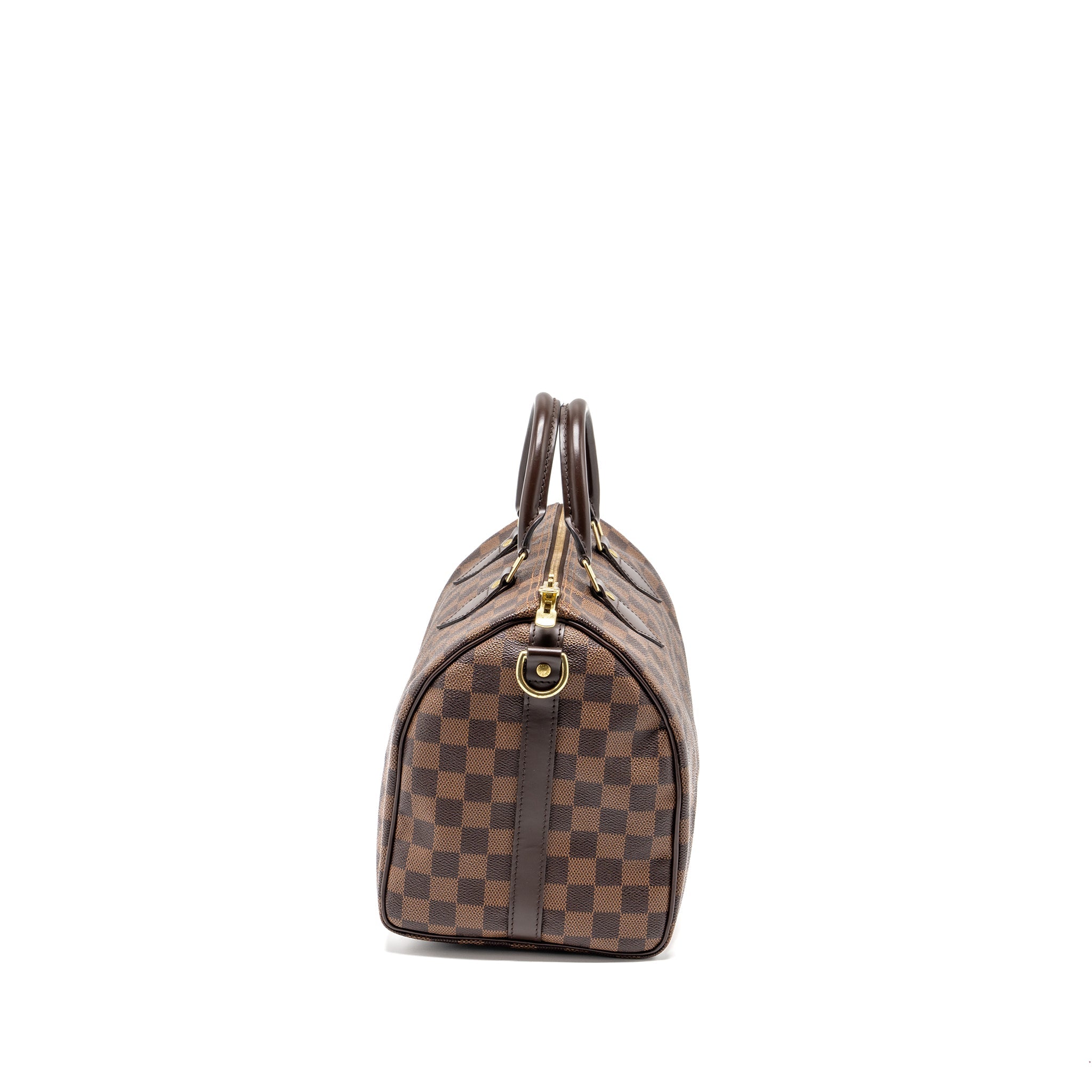 LOUIS VUITTON SPEEDY BANDOULIERE 30 DAMIER EBENE GHW