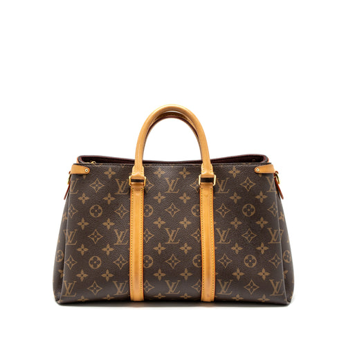 LOUIS VUITTON SOUFFLOT MM MONOGRAM CANVAS GHW (NEW VERSION)