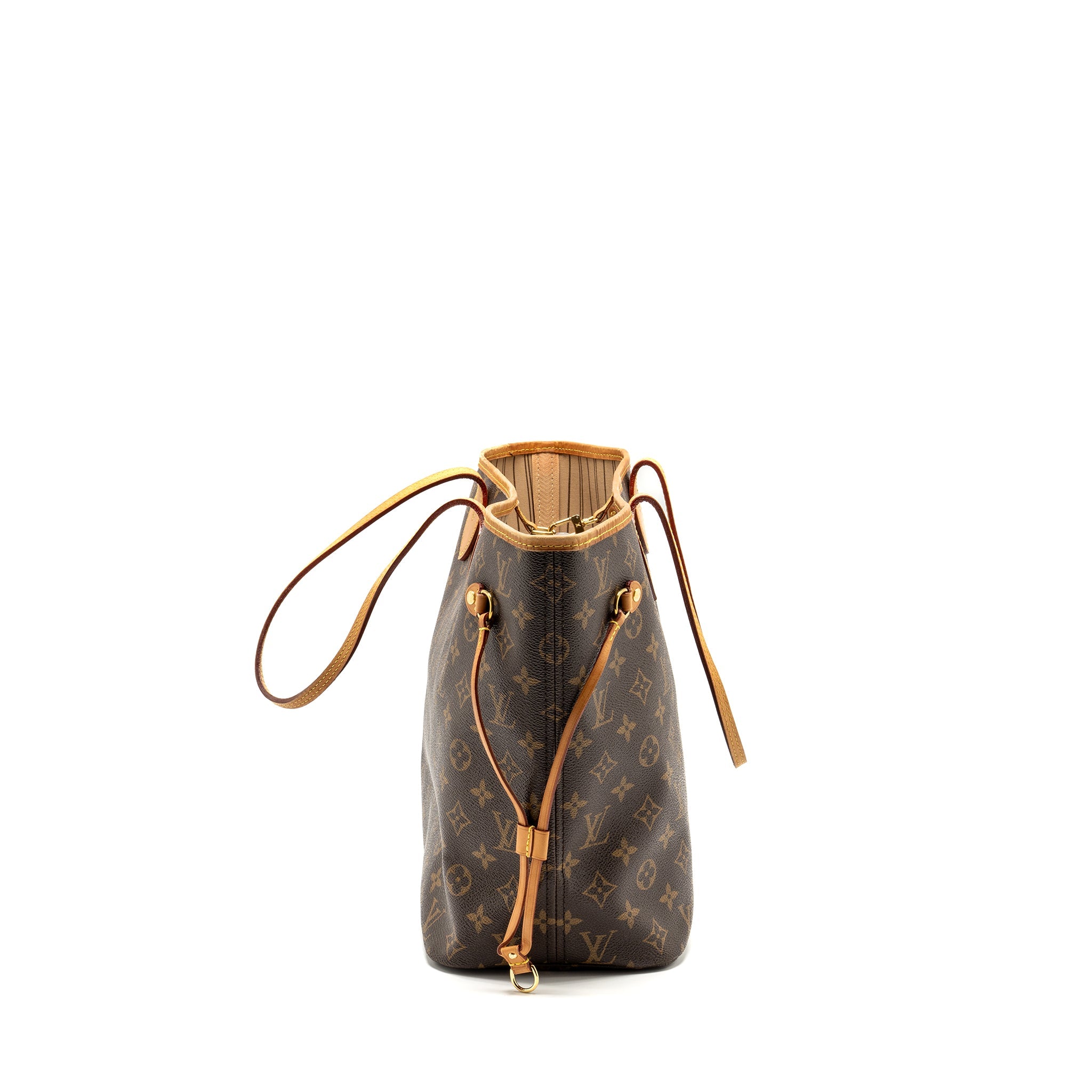LOUIS VUITTON NEVERFULL MM MONOGRAM CANVAS GHW