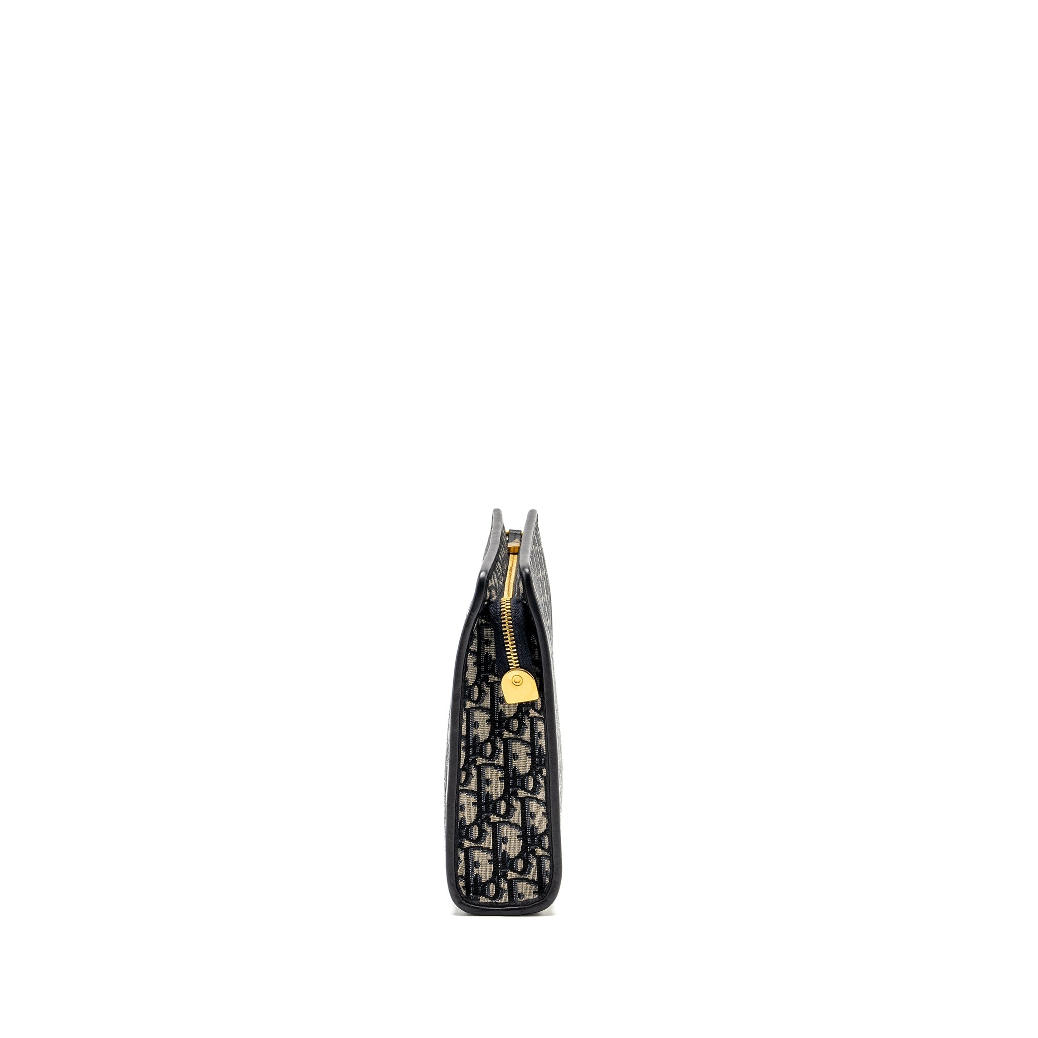 DIOR 30 MONTAIGNE DEA POUCH BLUE OBLIQUE JACQUARD GHW