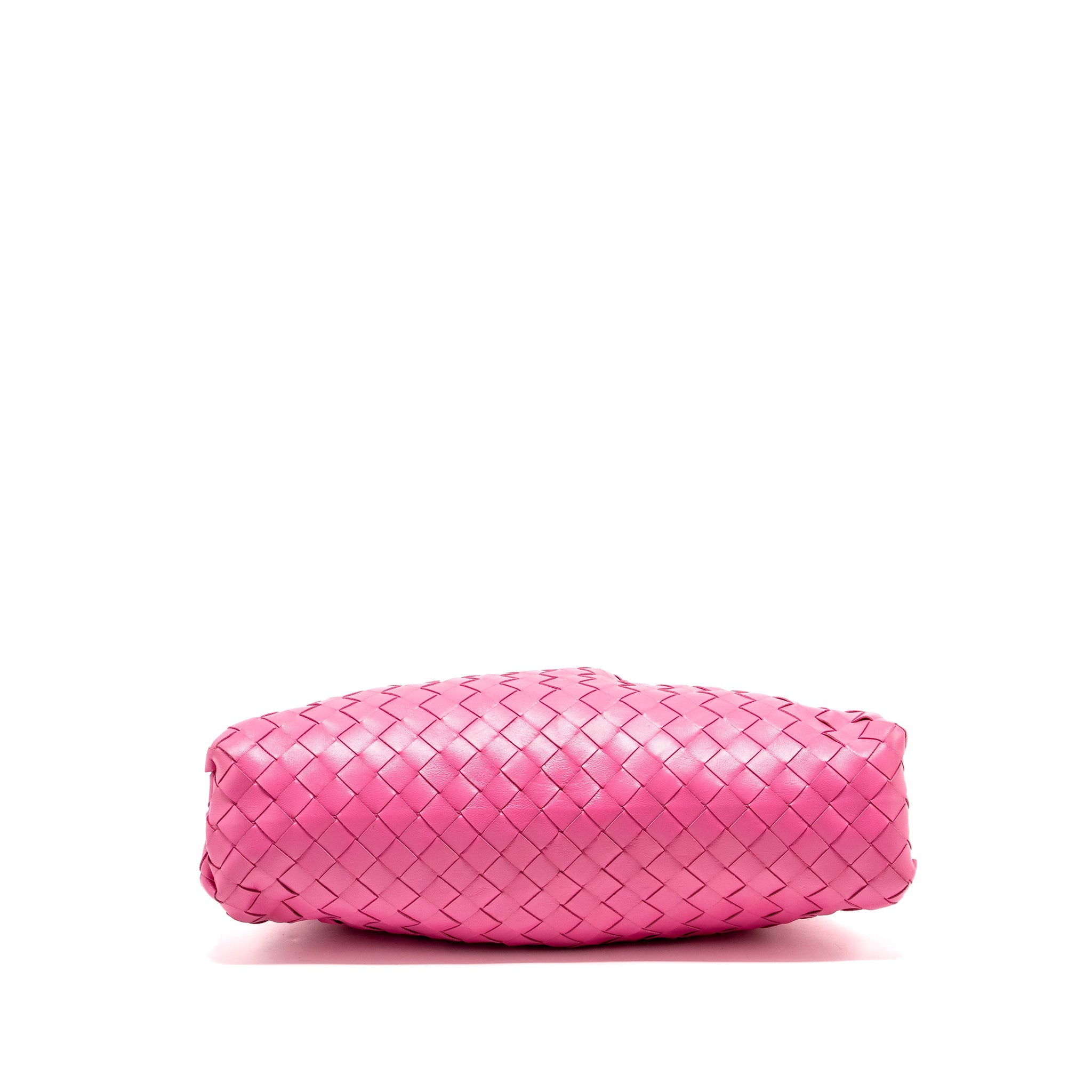 BOTTEGA VENETA INTRECCIATO POUCH LEATHER PINK SHW