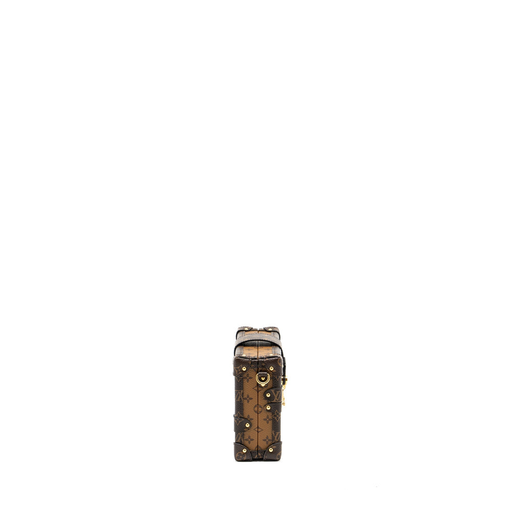 LOUIS VUITTON PETITE MALLE MONOGRAM REVERSE CANVAS GHW