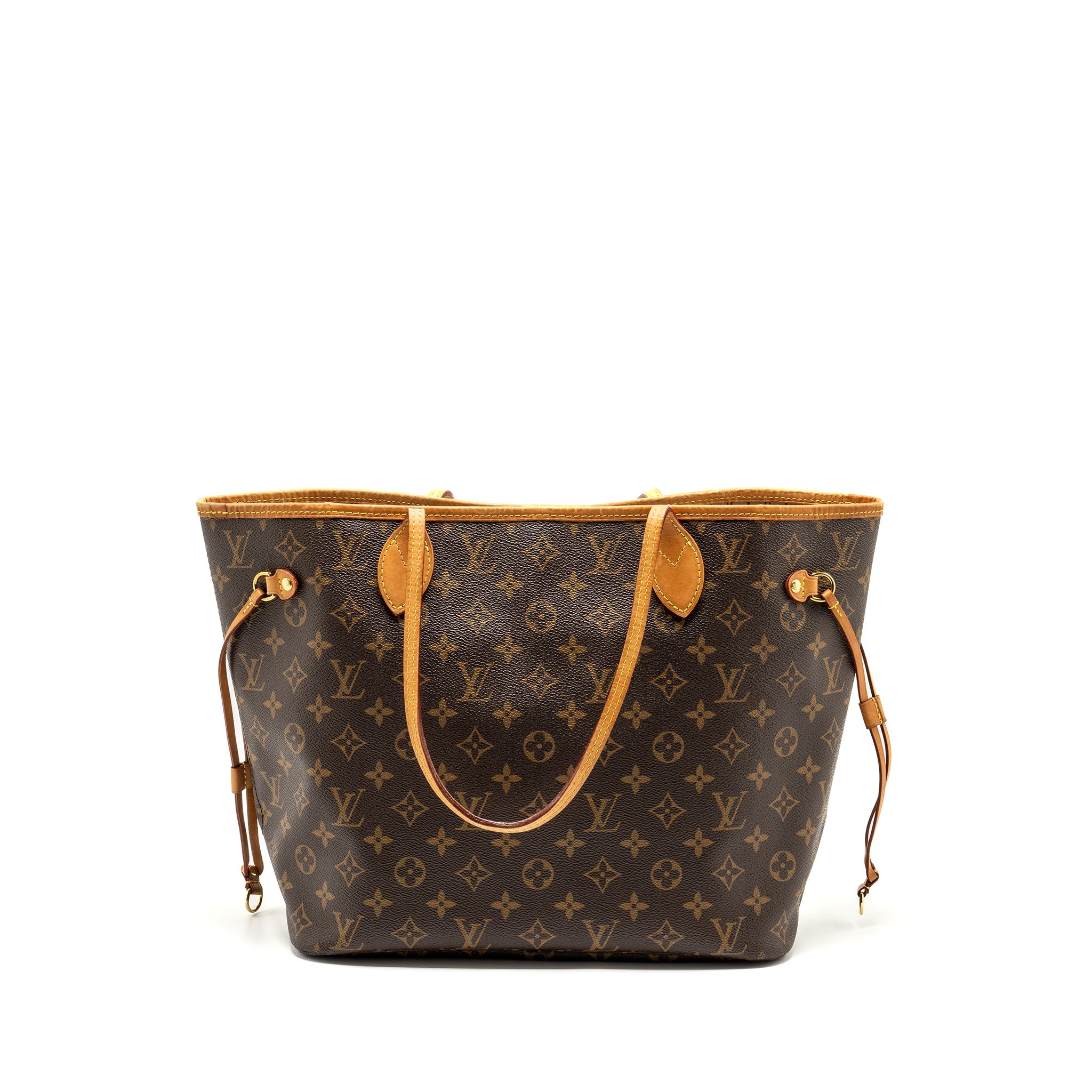 LOUIS VUITTON NEVERFULL MM MONOGRAM CANVAS GHW