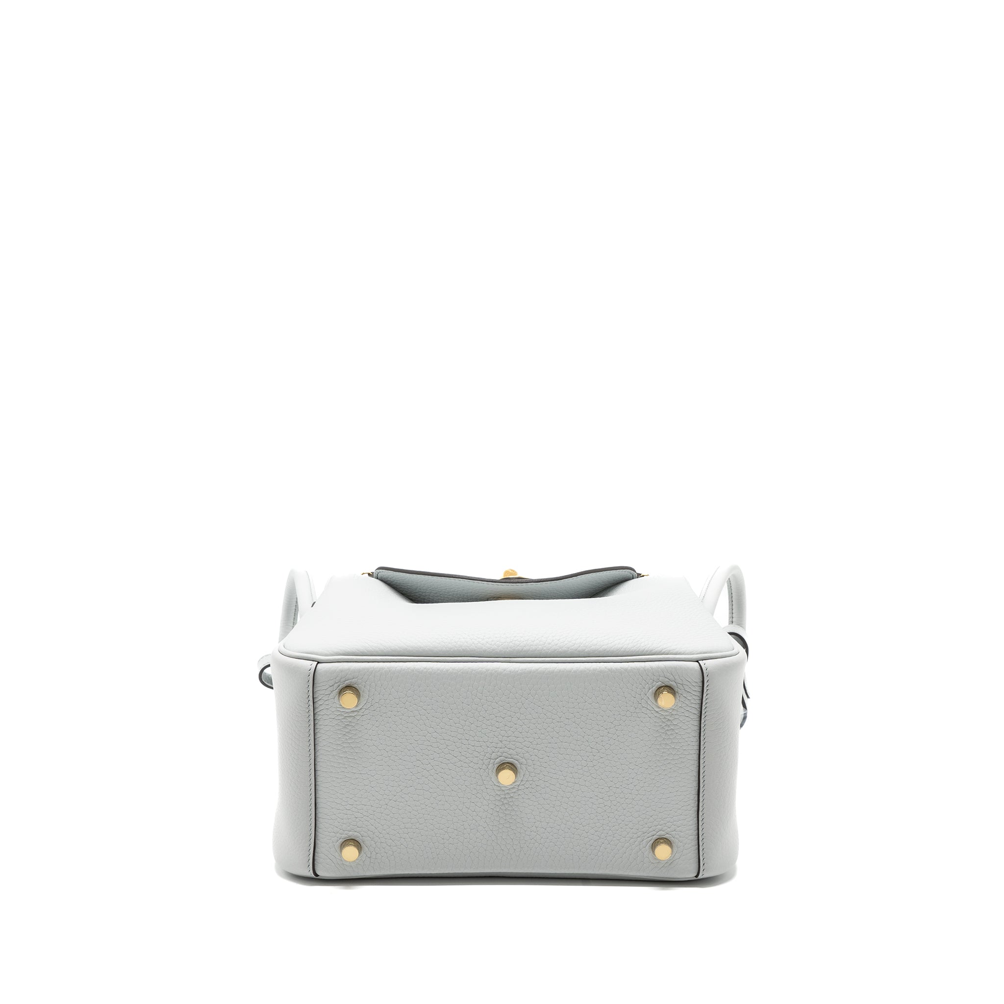 HERMES LINDY 26 CLEMENCE BLUE PALE GHW