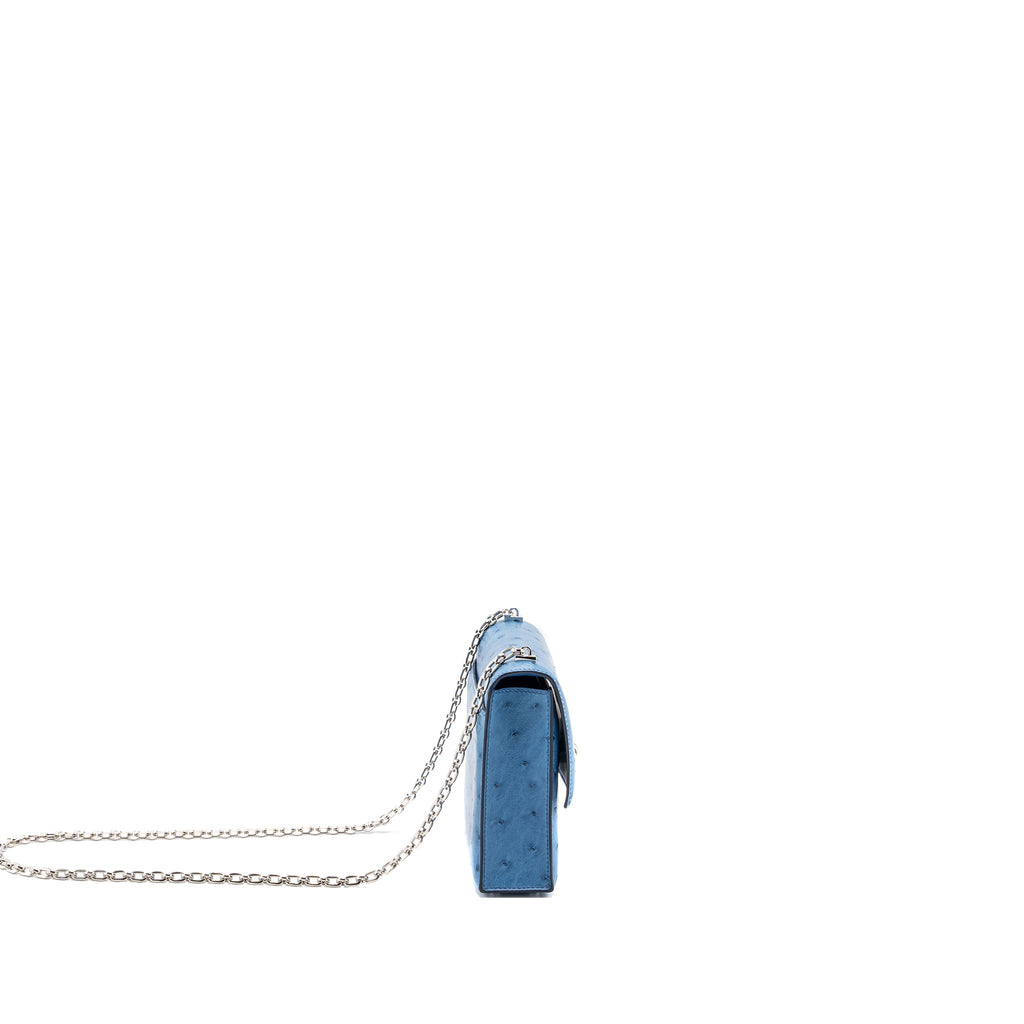 HERMES MINI VERROU OSTRICH HANADA SHW