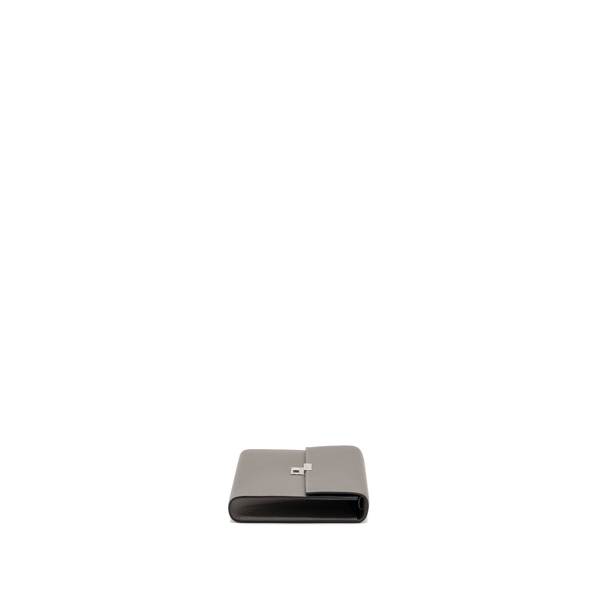 HERMES CLIC 16 WALLET EPSOM GRIS MEYER SHW