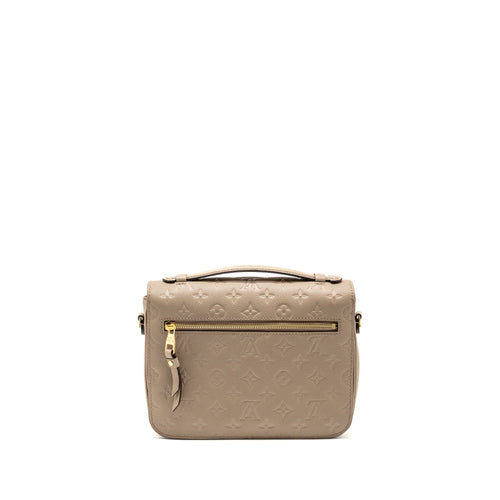 LOUIS VUITTON POCHETTE METIS MONOGRAM EMPREINTE TOURTERELLE GHW