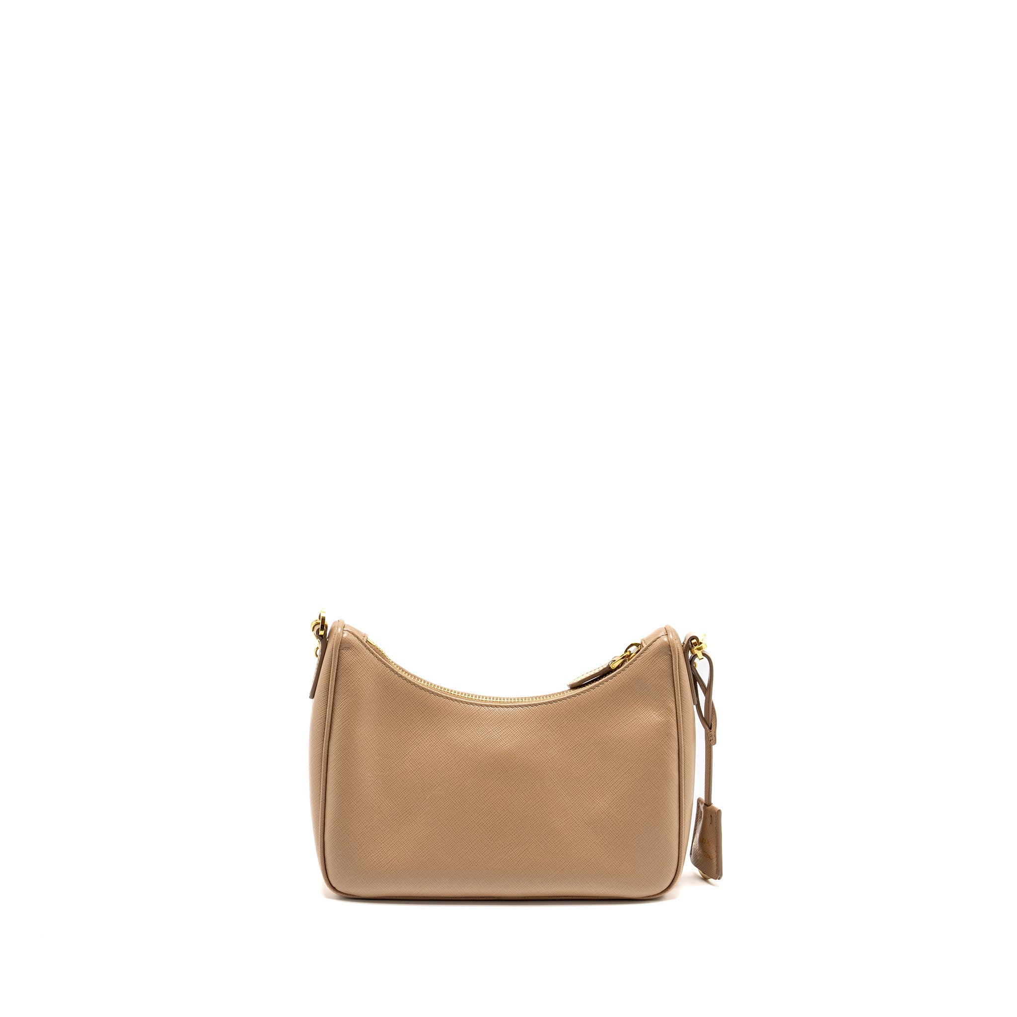 PRADA RE-EDITION 2005 SAFFIANO LEATHER CAMMEO GHW