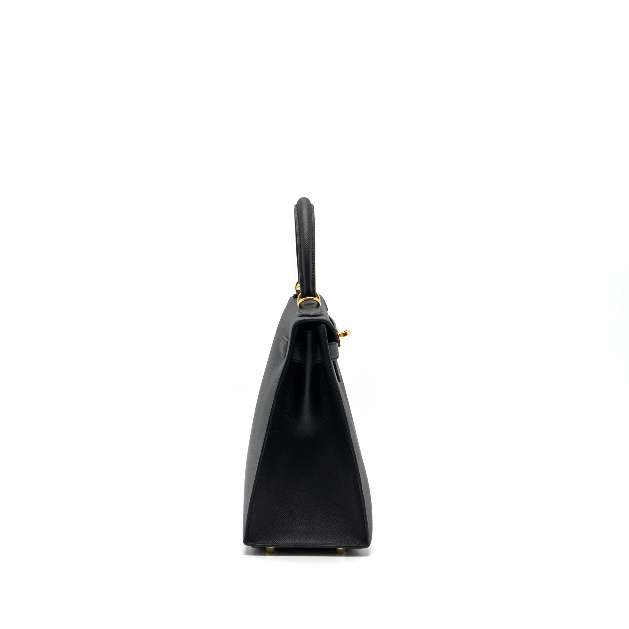 HERMES KELLY 28 EPSOM BLACK GHW