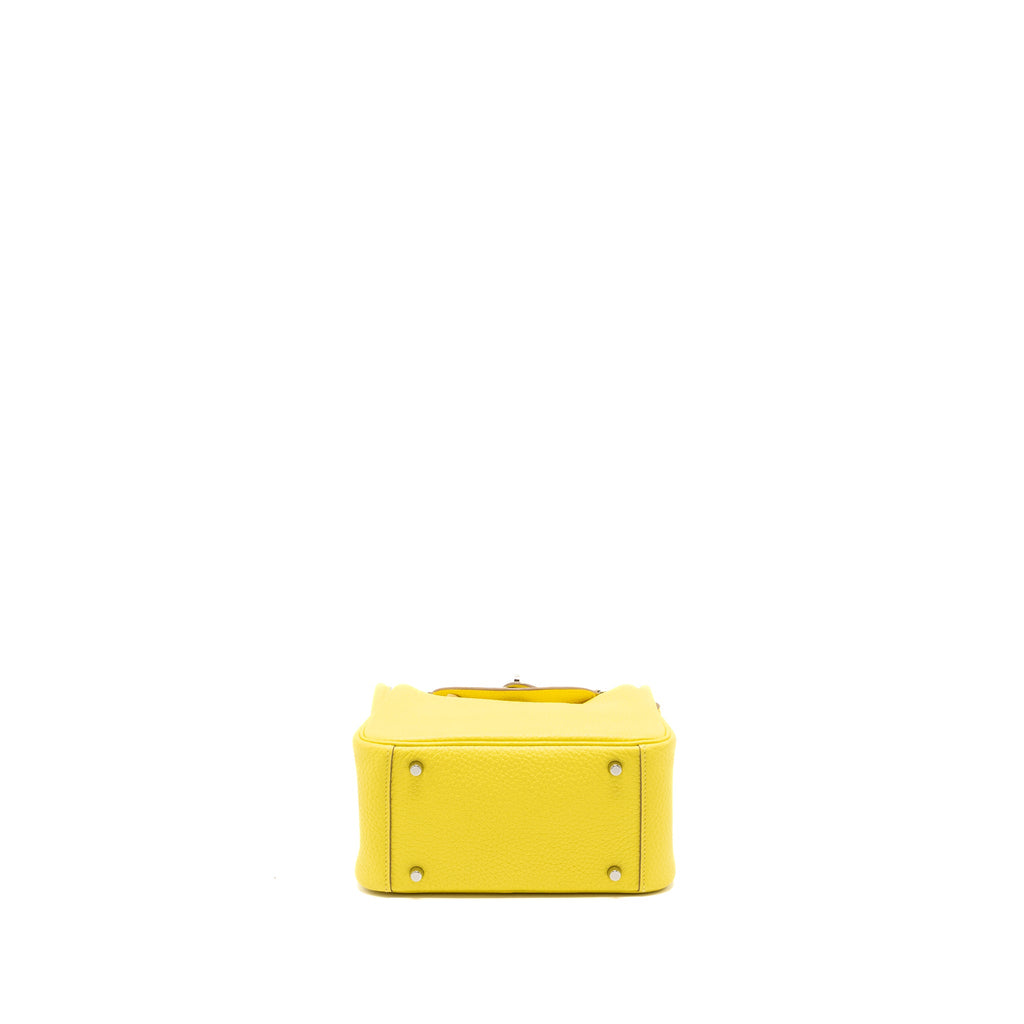 HERMES MINI LINDY CLEMENCE LIME SHW