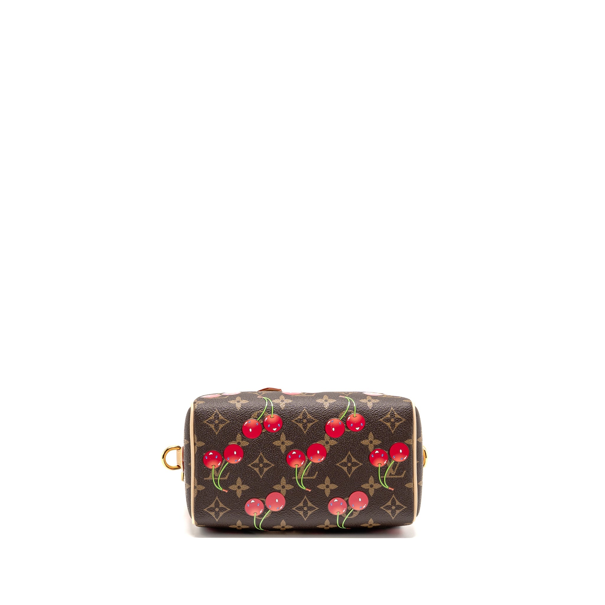 LOUIS VUITTON X TAKASHI MURAKAMI SPEEDY BANDOULIERE 20 MONOGRAM CHERRY COATED CANVAS MULTICOLOURED GHW