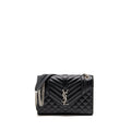 SAINT LAURENT/YSL MEDIUM ENVELOP BAG GRAINED CALFSKIN BLACK SHW