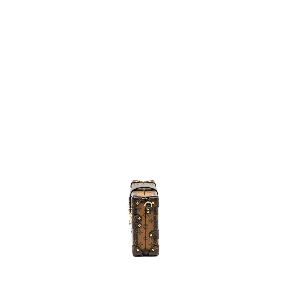 LOUIS VUITTON PETITE MALLE MONOGRAM REVERSE CANVAS GHW