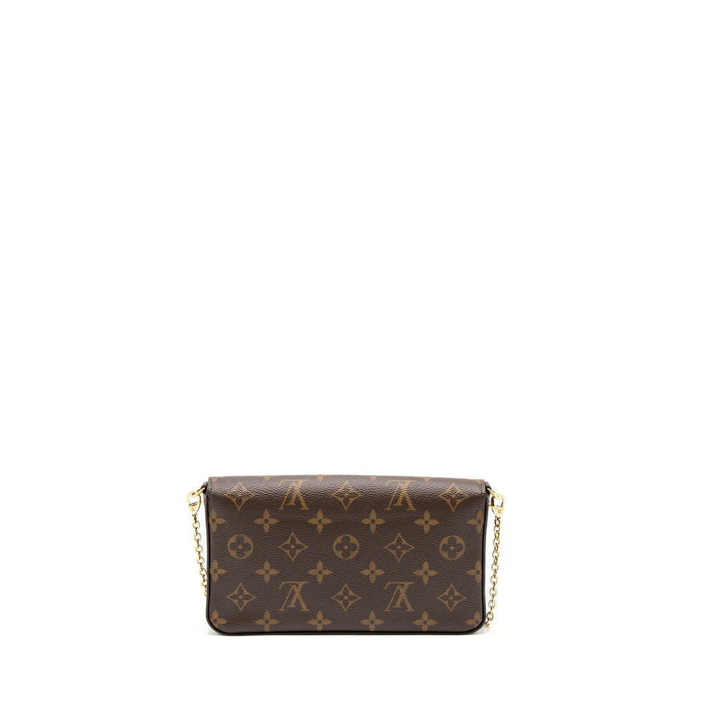 LOUIS VUITTON FELICIE POCHETTE MONOGRAM CANVAS GHW
