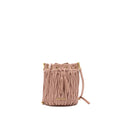 MIUMIU MATELASSE BUCKET BAG NAPPA PINK GHW
