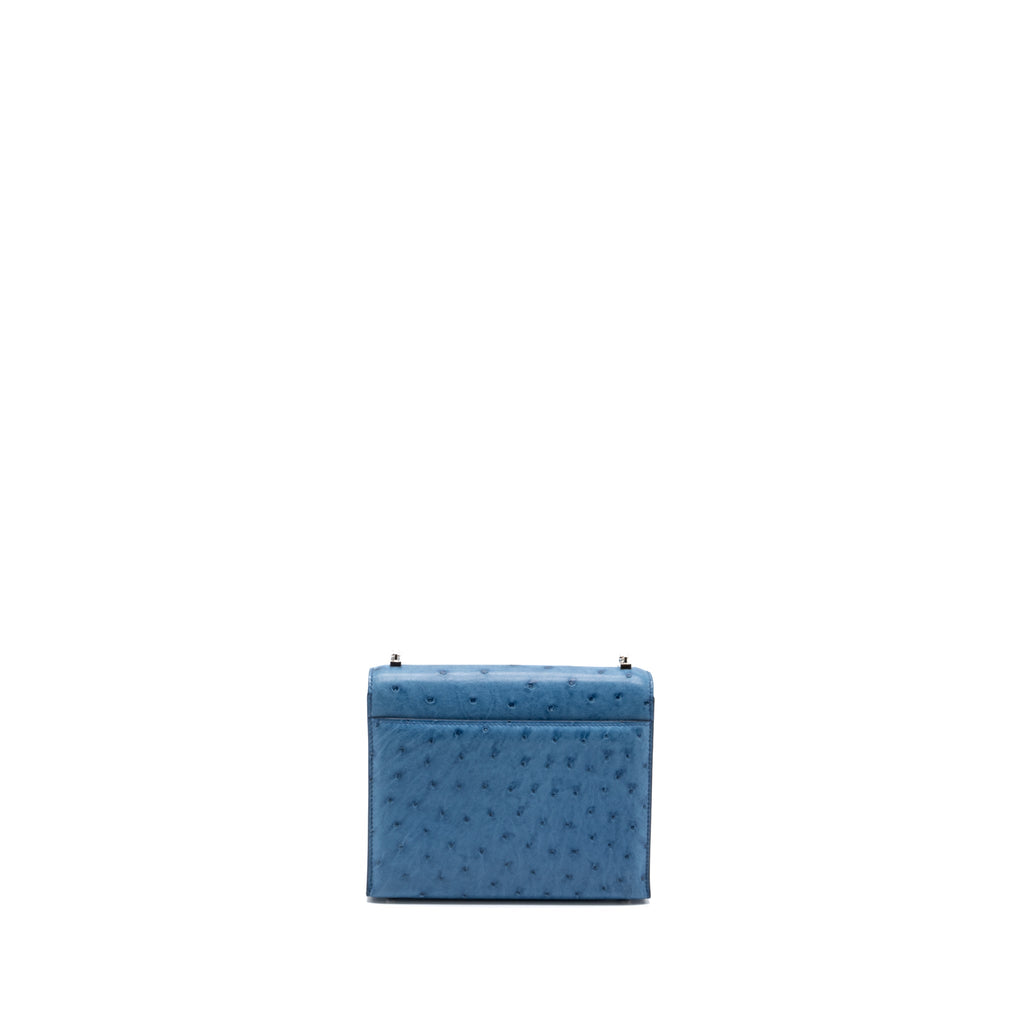 HERMES MINI VERROU OSTRICH HANADA SHW