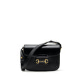 GUCCI HORSEBIT 1955 SHOULDER BAG LEATHER BLACK GHW