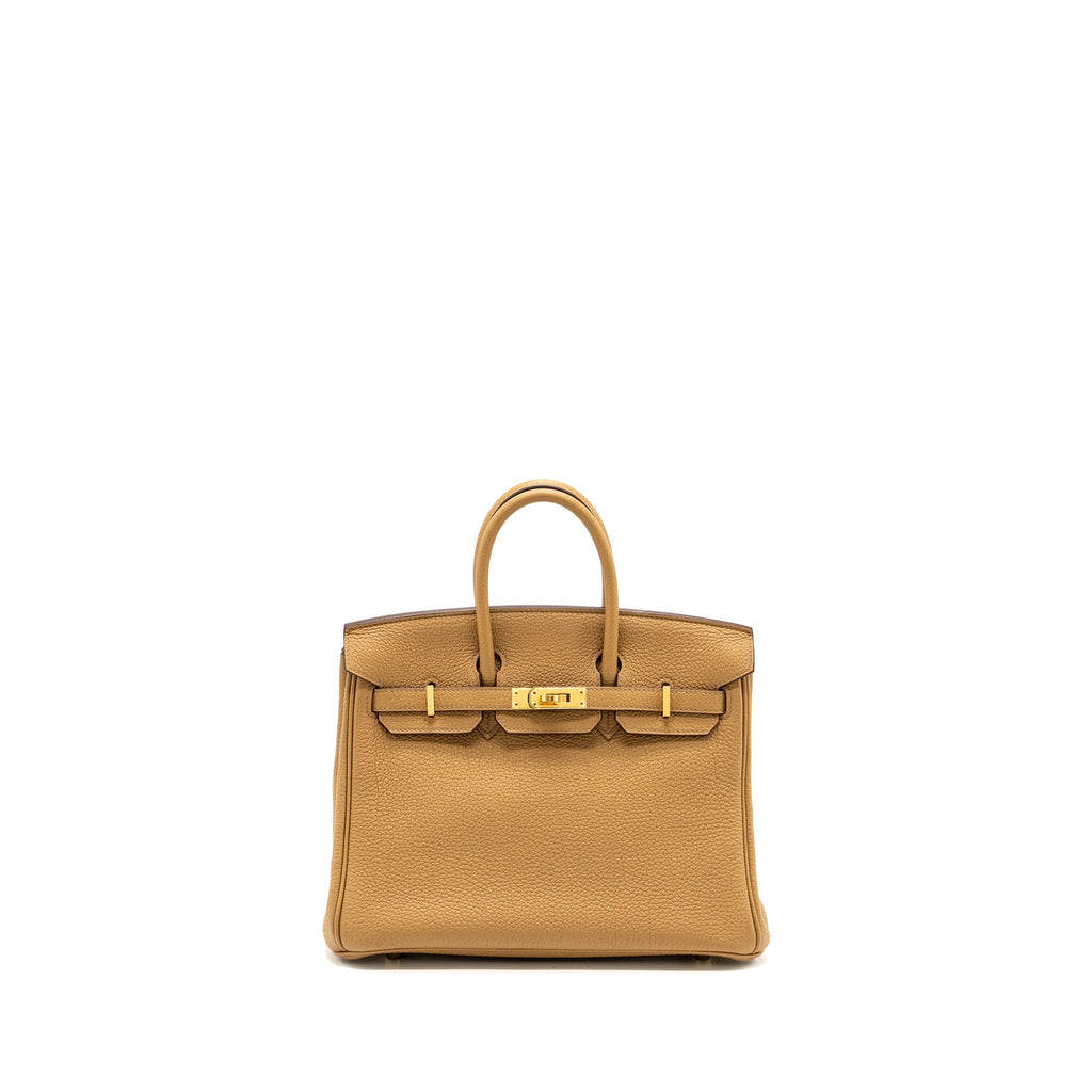 HERMES BIRKIN25 TOGO BISCUIT GHW