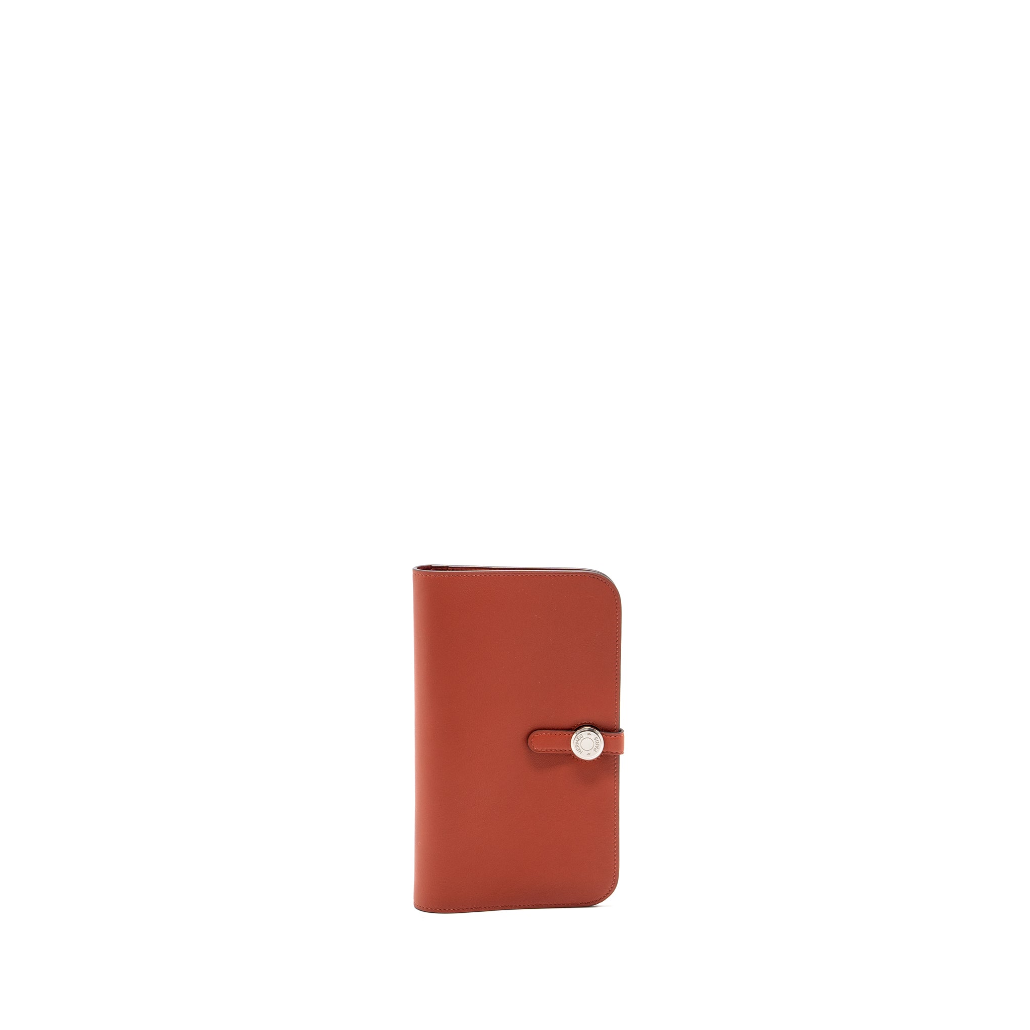 HERMES DOGON COMPACT WALLET SWIFT SANGUINE SHW