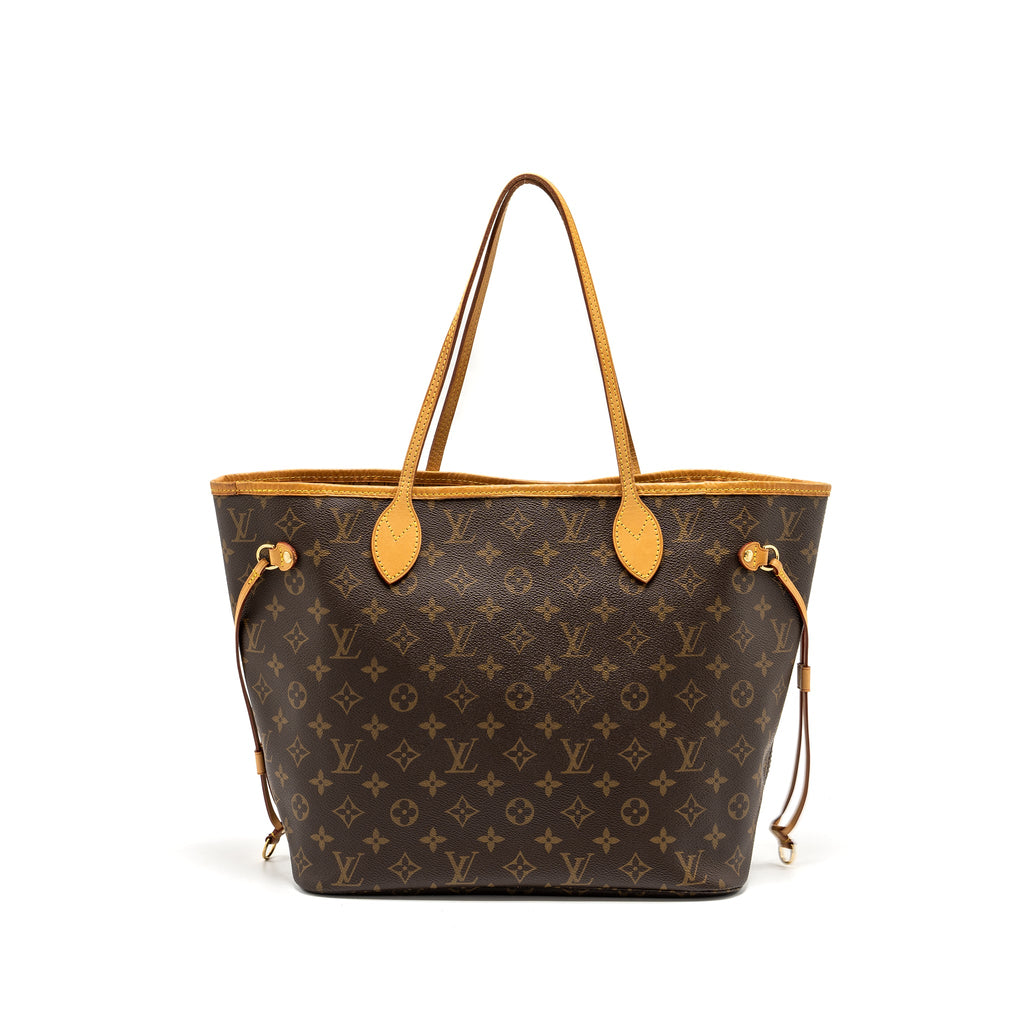 LOUIS VUITTON NEVERFULL MM MONOGRAM CANVAS GHW