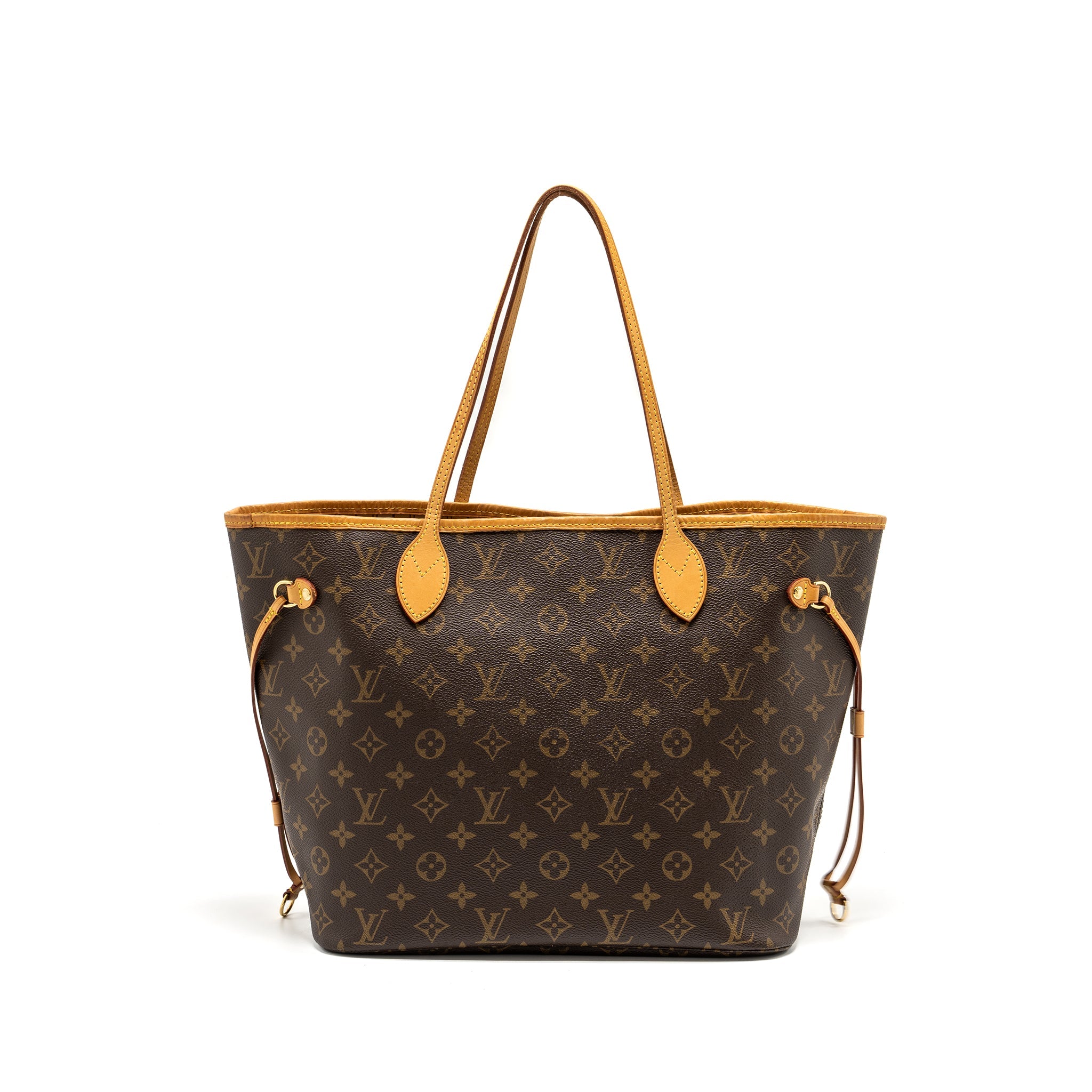 LOUIS VUITTON NEVERFULL MM MONOGRAM CANVAS GHW