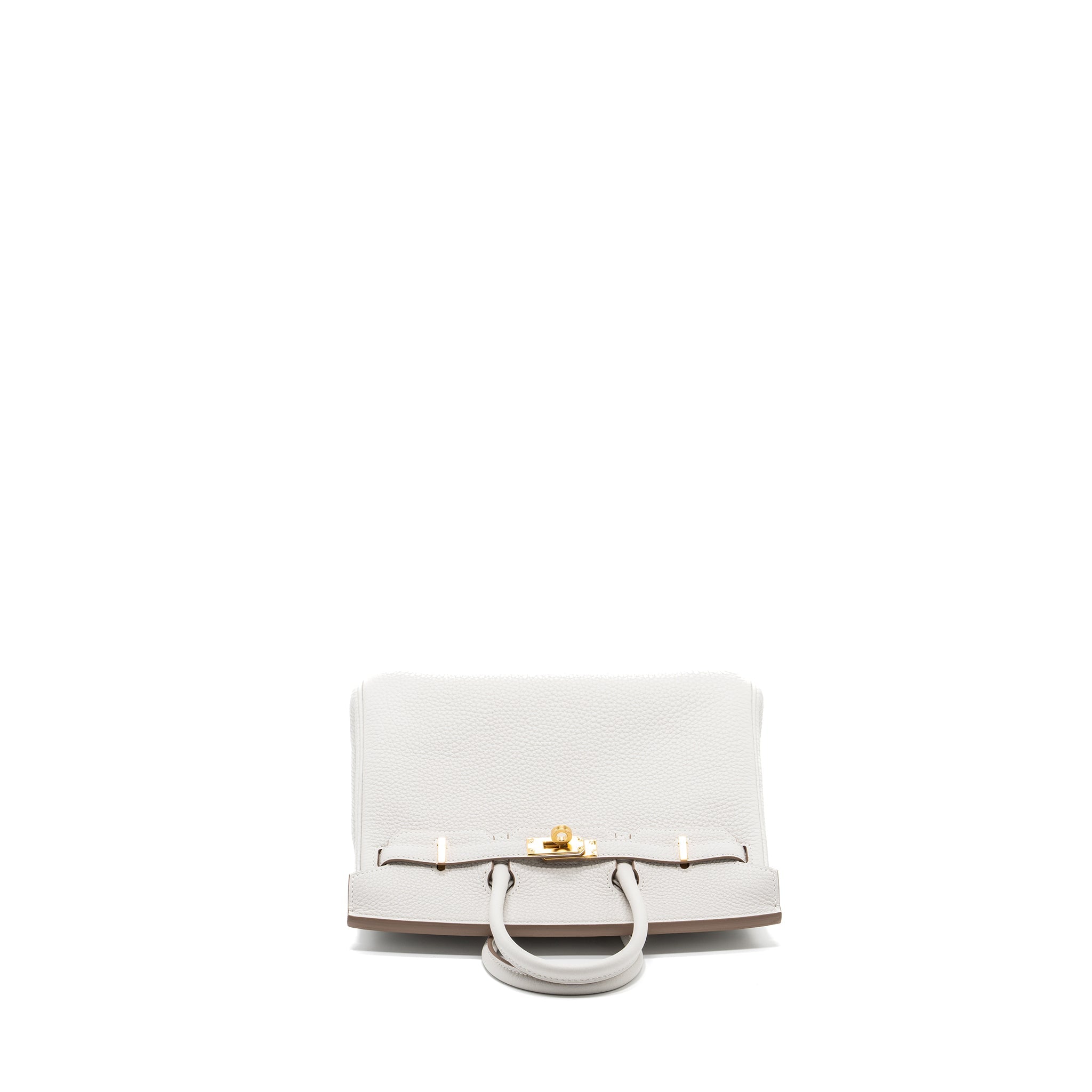 HERMES BIRKIN 25 TOGO M4 GRIS PALE GHW