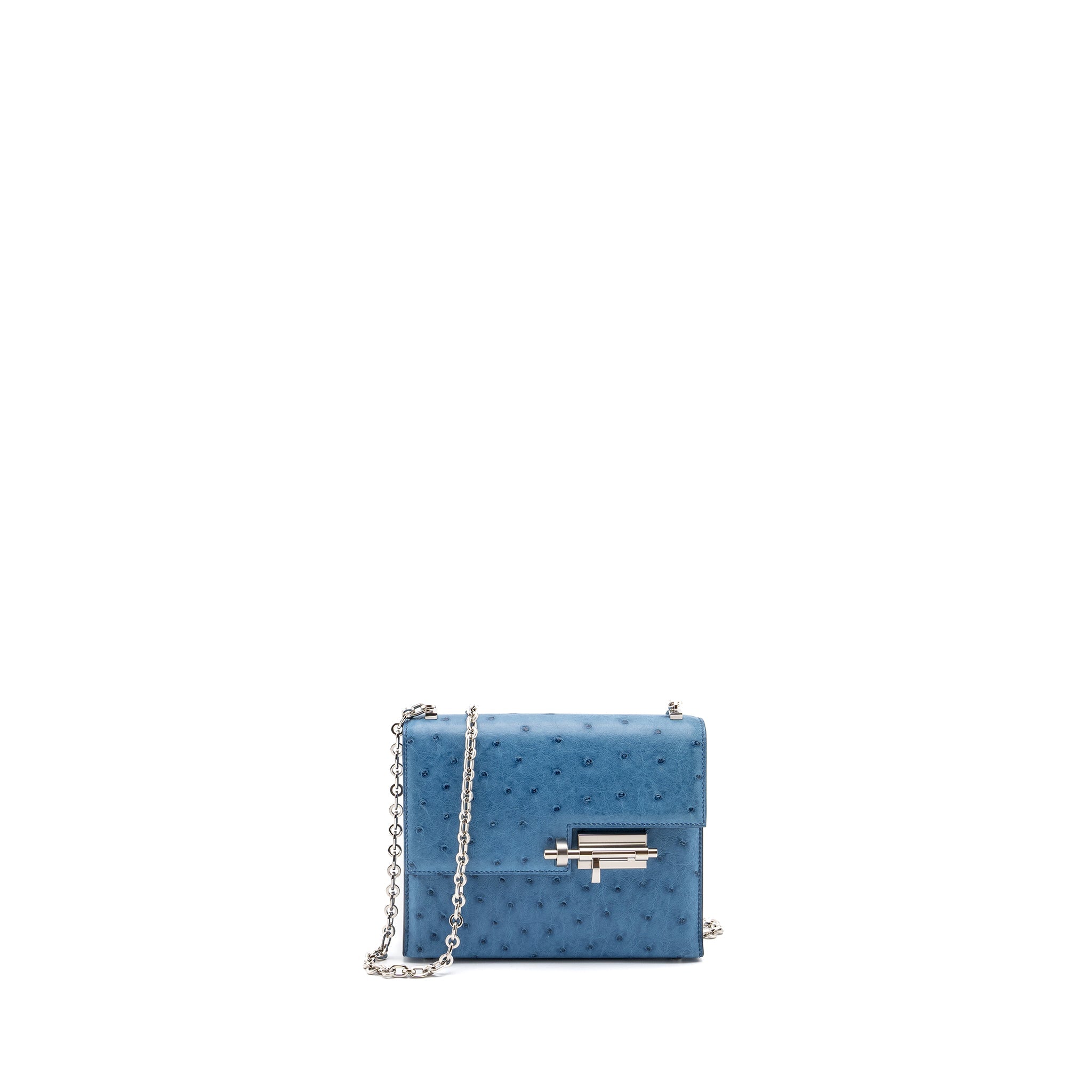 HERMES MINI VERROU OSTRICH HANADA SHW