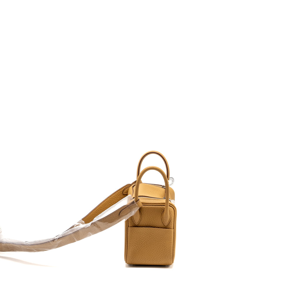 HERMES MINI LINDY CLEMENCE BISCUIT SHW