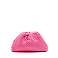 BOTTEGA VENETA INTRECCIATO POUCH LEATHER PINK SHW