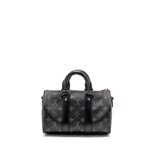 LOUIS VUITTON KEEPALL BANDOULIERE 25 MONOGRAM ECLIPSE SHW