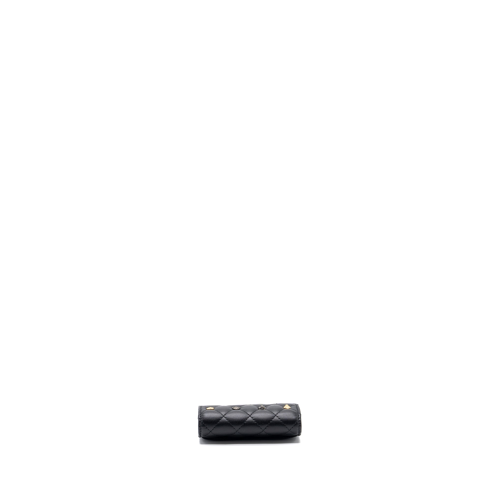CHANEL 23B FLAP CARD HOLDER LAMBSKIN GHW(MICROCHIP)