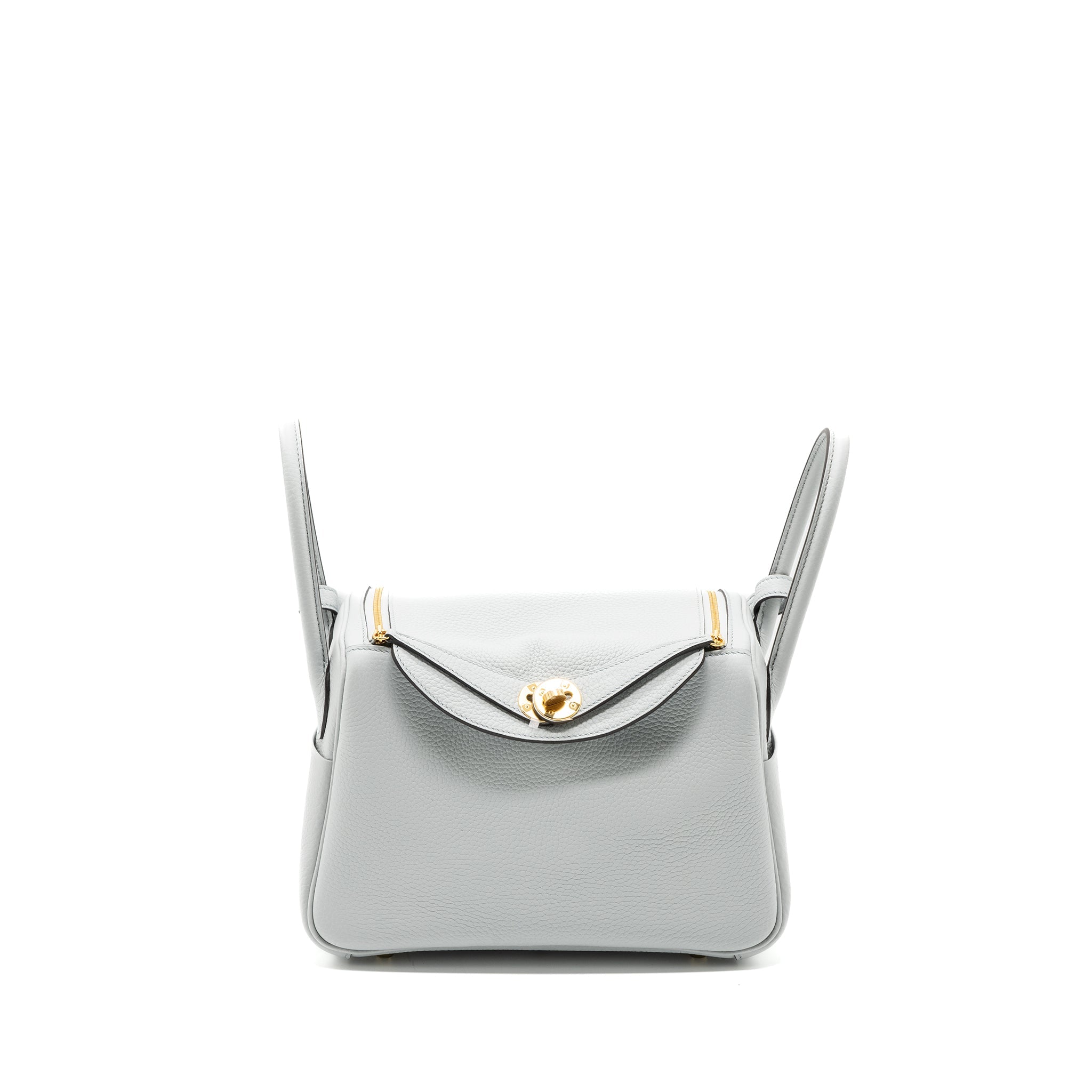 HERMES LINDY 26 CLEMENCE BLUE PALE GHW