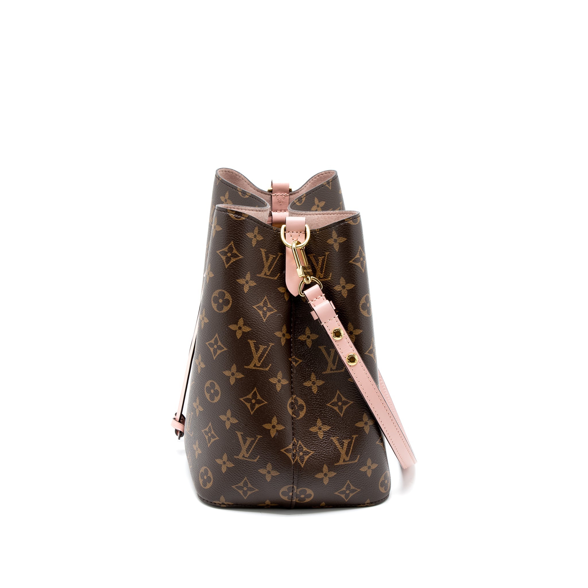 LOUIS VUITTON NEONOE MONOGRAM CANVAS ROSE POUDRE GHW (NEW VERSION)