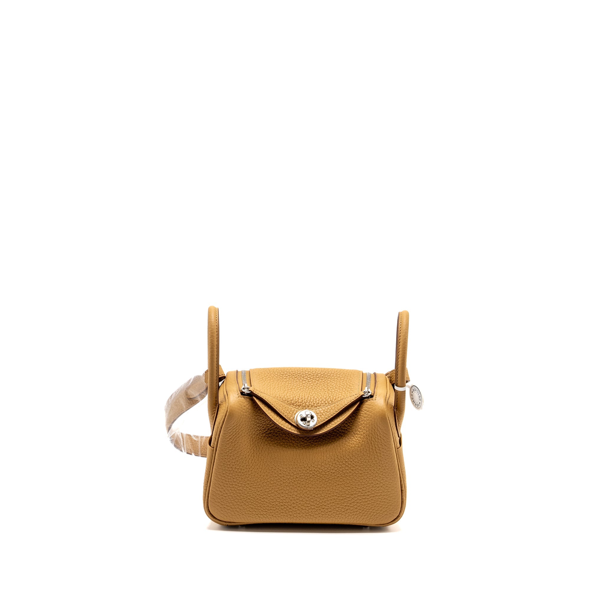 HERMES MINI LINDY CLEMENCE BISCUIT SHW