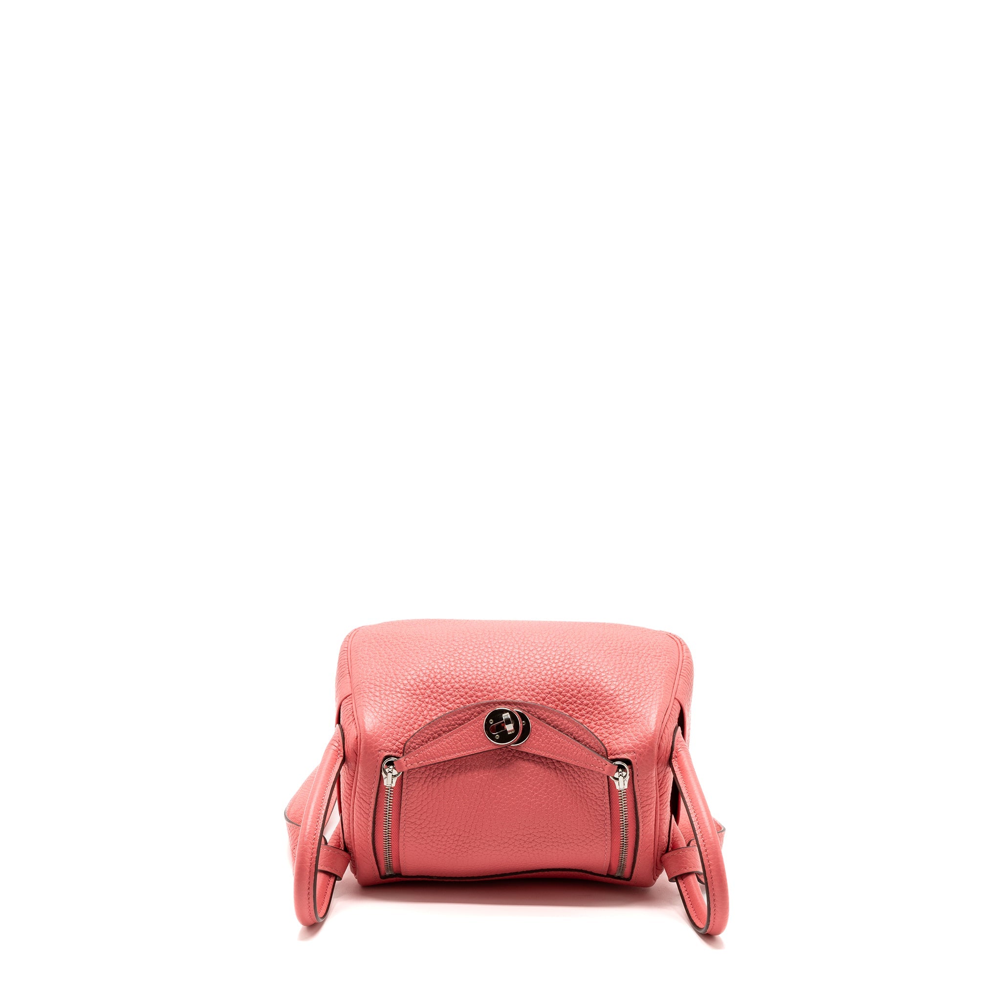 HERMES MINI LINDY CLEMENCE 8W ROSE AZALEE SHW