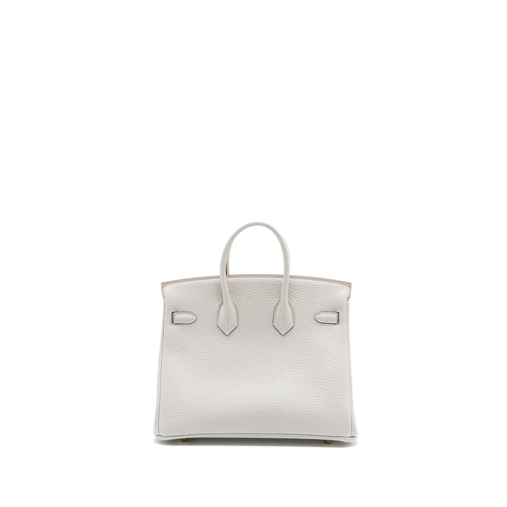 HERMES BIRKIN 25 TOGO M4 GRIS PALE GHW