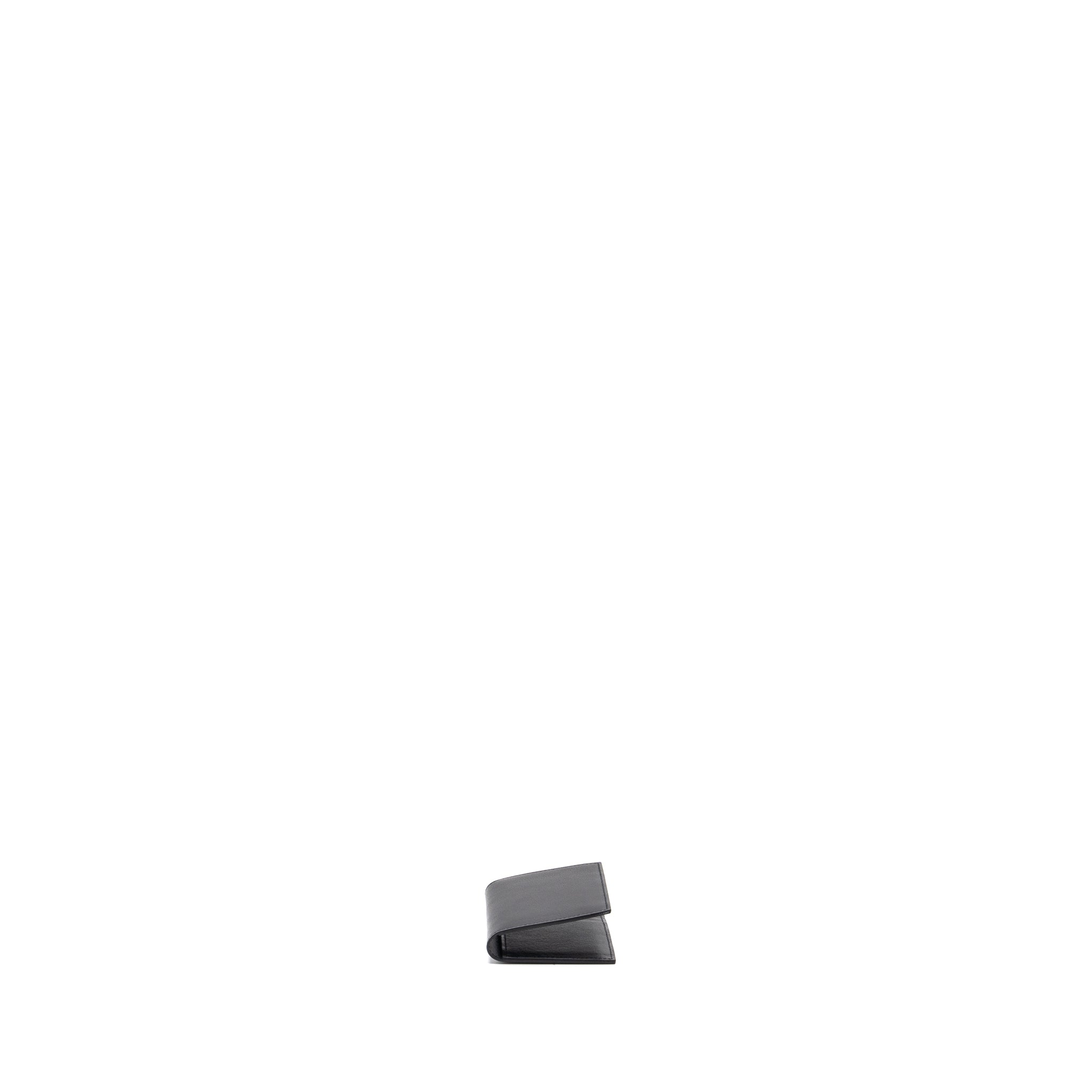 HERMES MC2 EUCLIDE CARD HOLDER EVERGRAIN BLACK