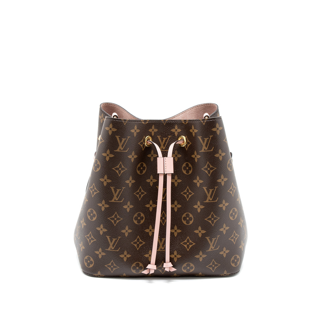 LOUIS VUITTON NEONOE MONOGRAM CANVAS ROSE POUDRE GHW (NEW VERSION)