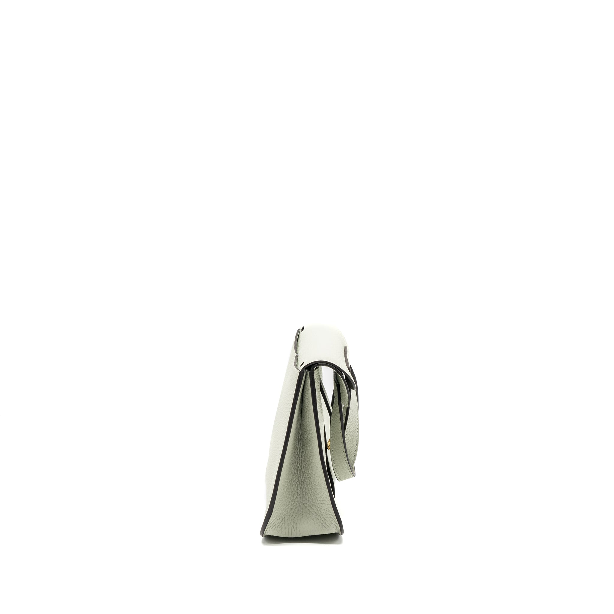 HERMES HALZAN 25 CLEMENCE GRIS NEVE / GRIS MEYER GHW