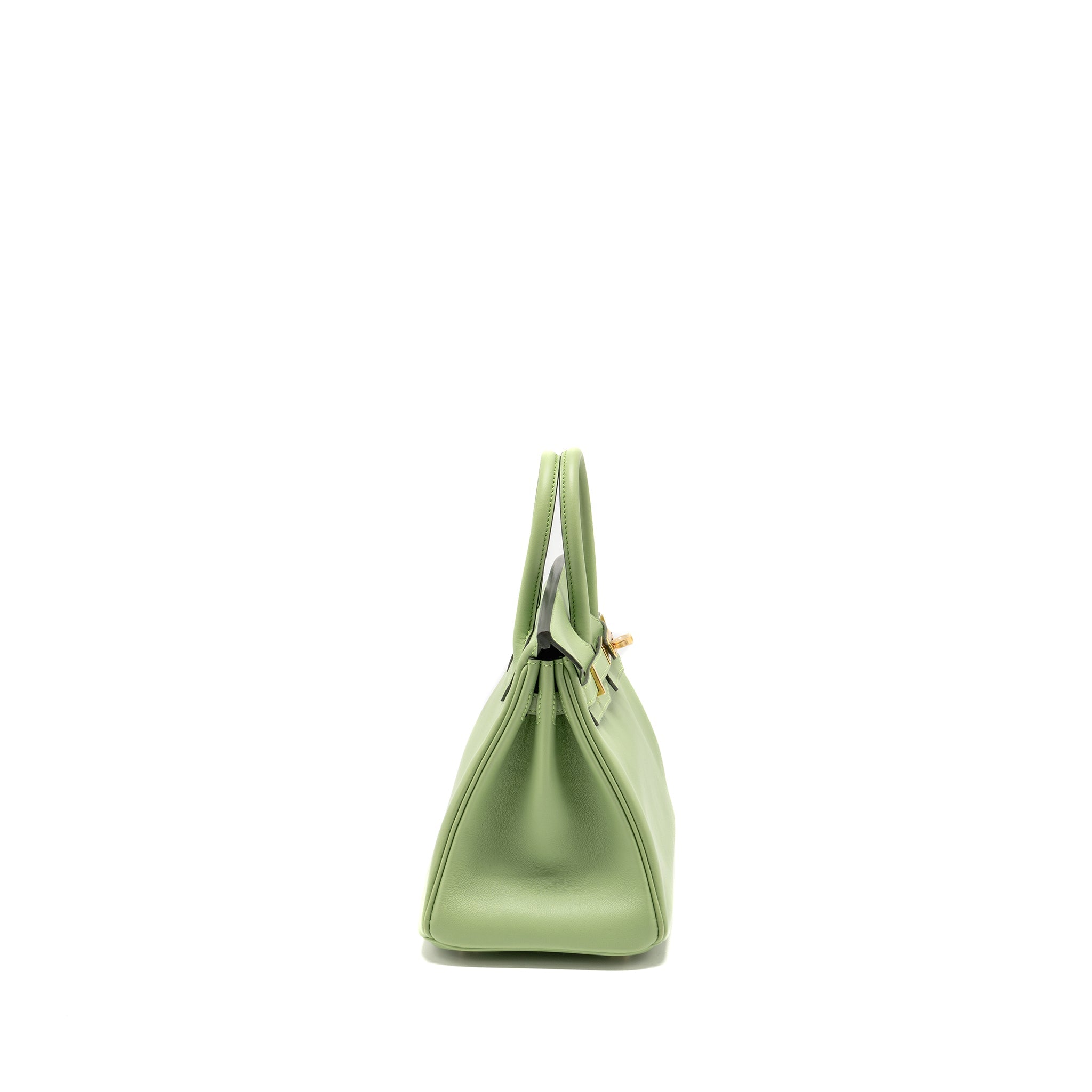 HERMES BIRKIN 25 SWIFT VERT CRIQUET GHW