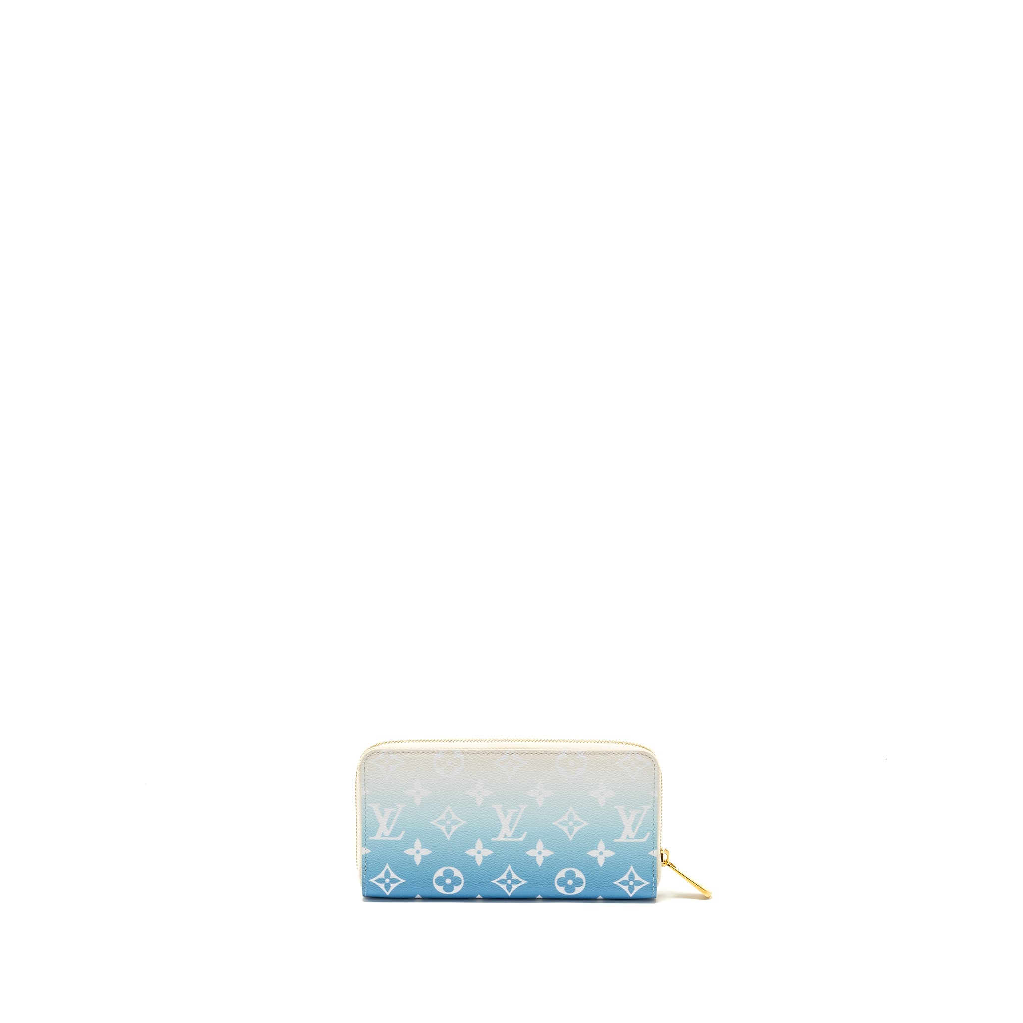 LOUIS VUITTON MONOGRAM GIANT BY THE POOL ZIP WALLET MULTICOLOUR BLUE GHW