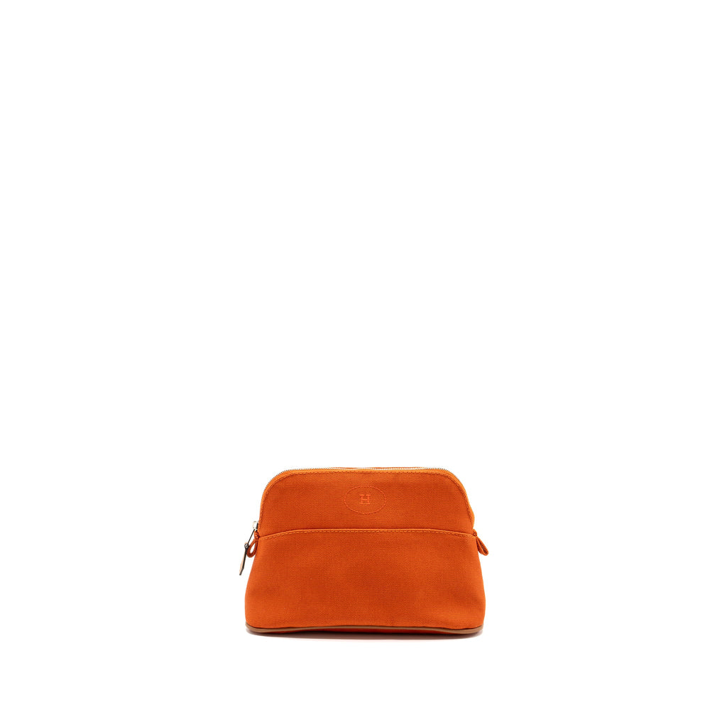 HERMES BOLIDE CASE MINI MODEL COTTON ORANGE FEU SHW