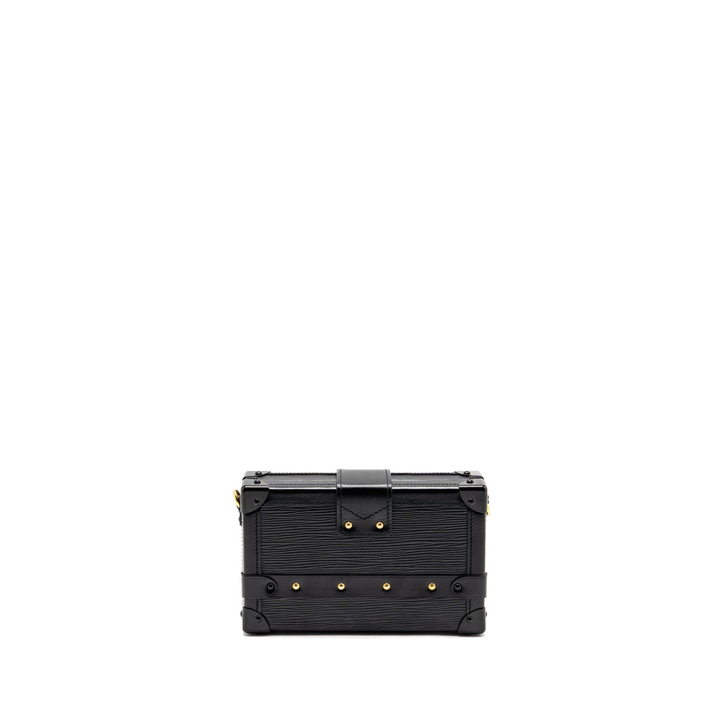 LOUIS VUITTON PETIT MALLE EPI BLACK GHW