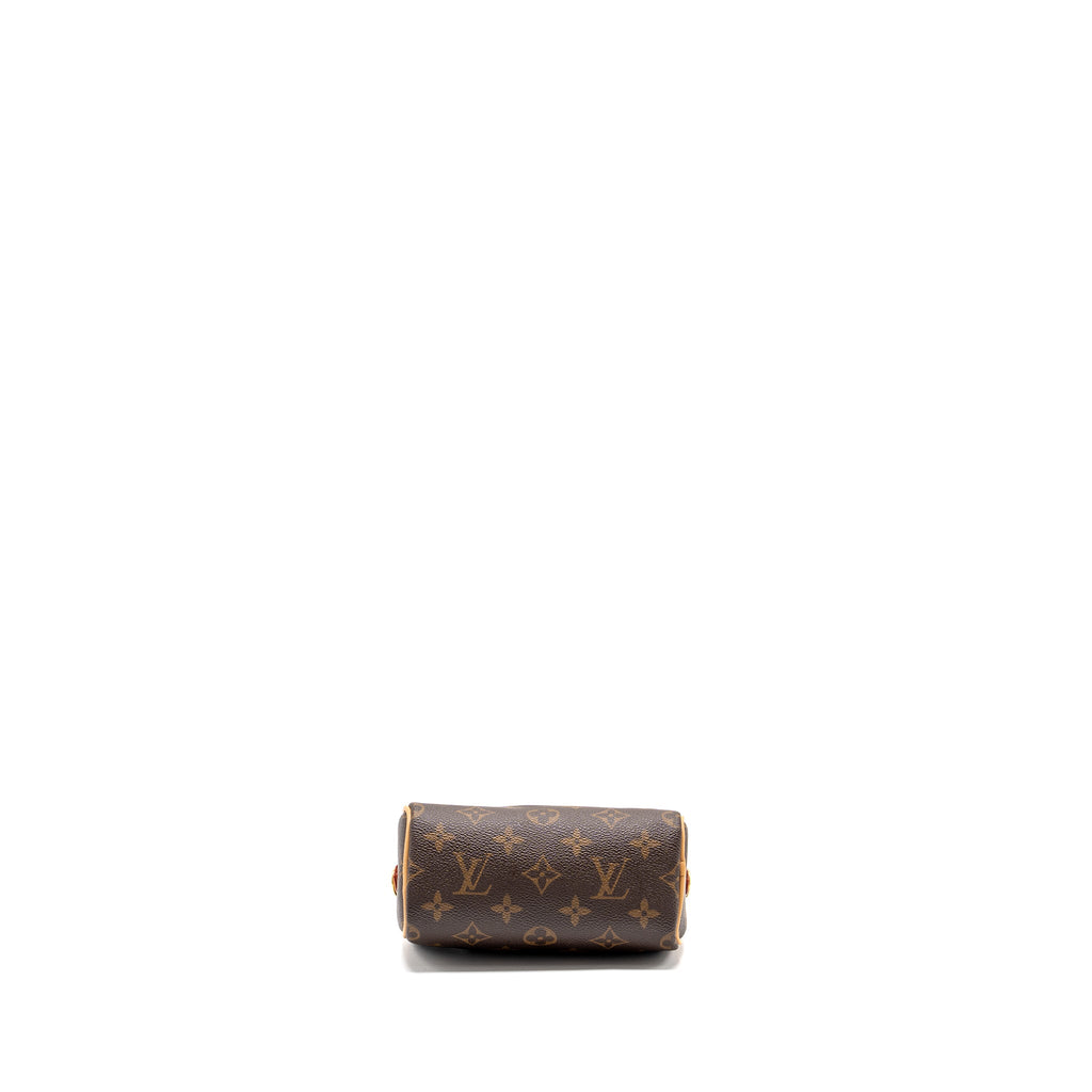 LOUIS VUITTON NANO SPEEDY MONOGRAM CANVAS GHW